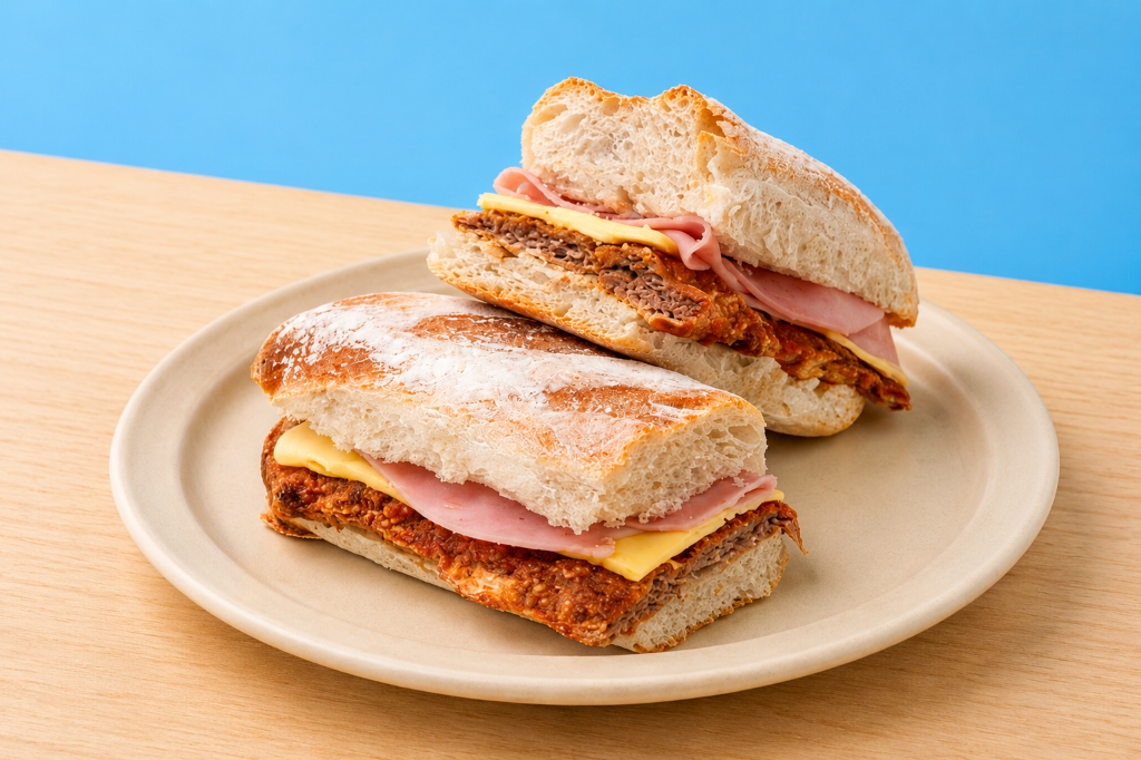Sandwich de Milanesa c/JyQ