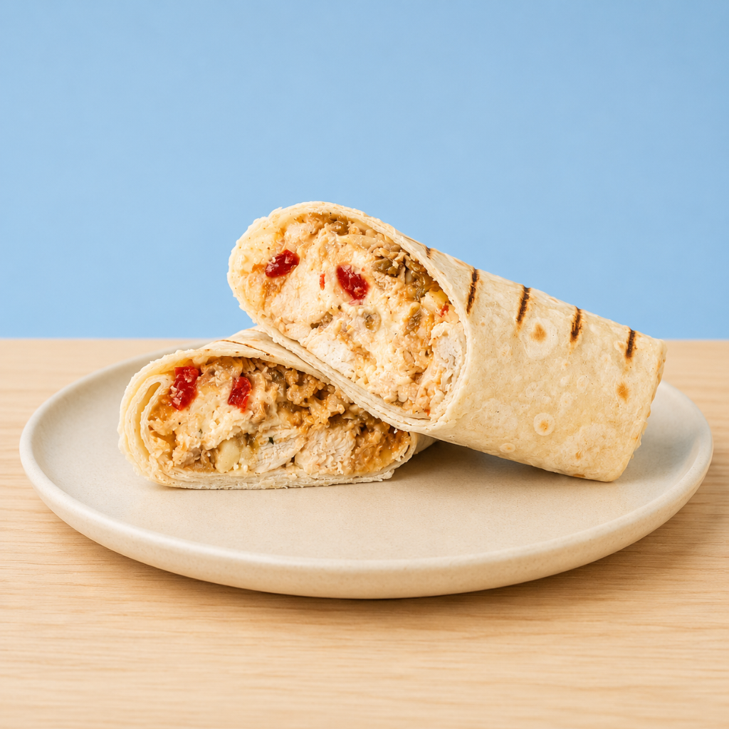 Burrito de Pollo con Mozzarella