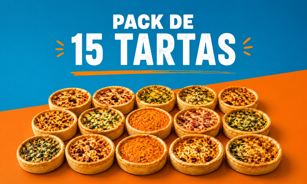 Pack 15 Tartas