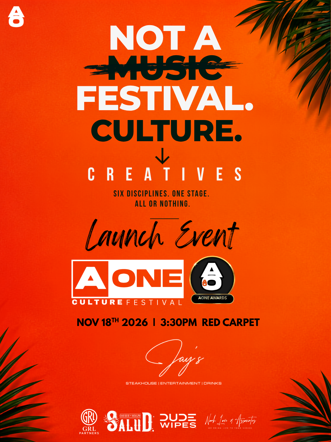 AONE Announces Its Launch Night at Jay's Fort Lauderdale on November 18, With Submissions for the 2027 Festival Opening at Midnight