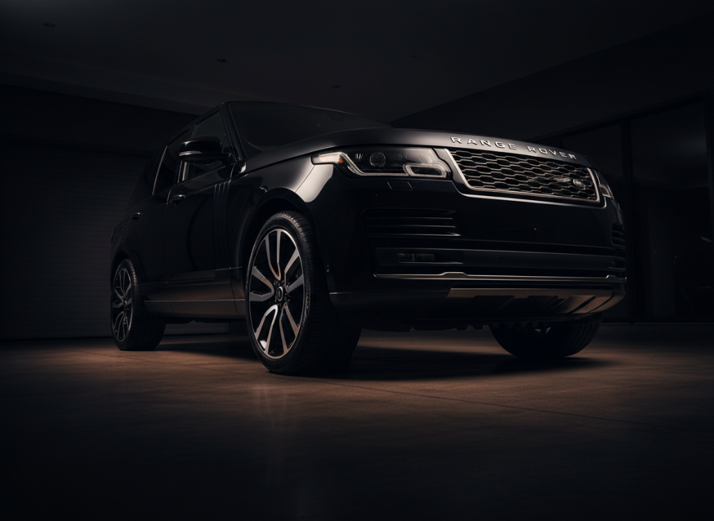 Range Rover luxury studio shot