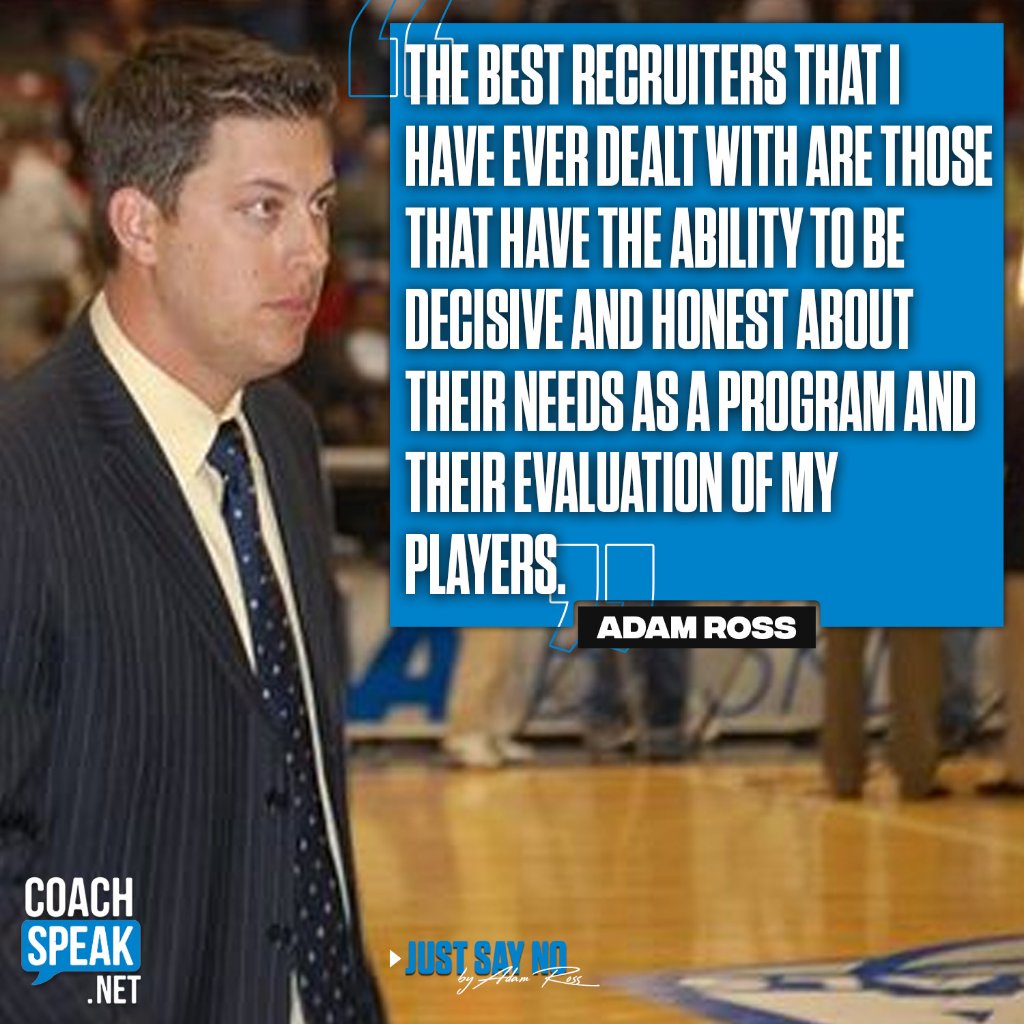 Quote graphic: Adam Ross on the best recruiters in coaching
