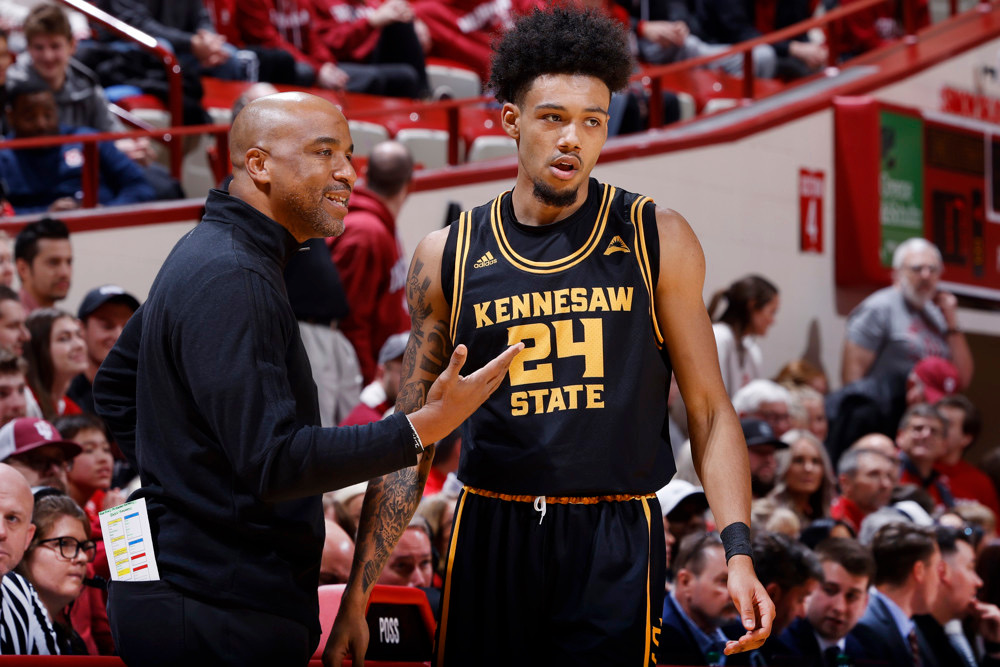 Amir Abdur-Rahim — Kennesaw State at Indiana (with player)