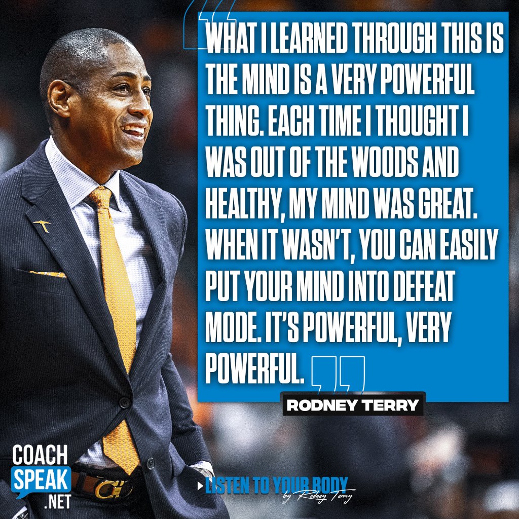 Quote graphic: Rodney Terry on the power of mindset