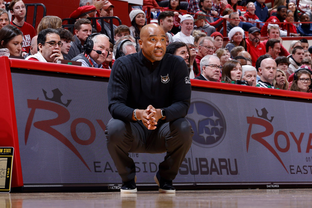 Amir Abdur-Rahim — Kennesaw State at Indiana (sideline)