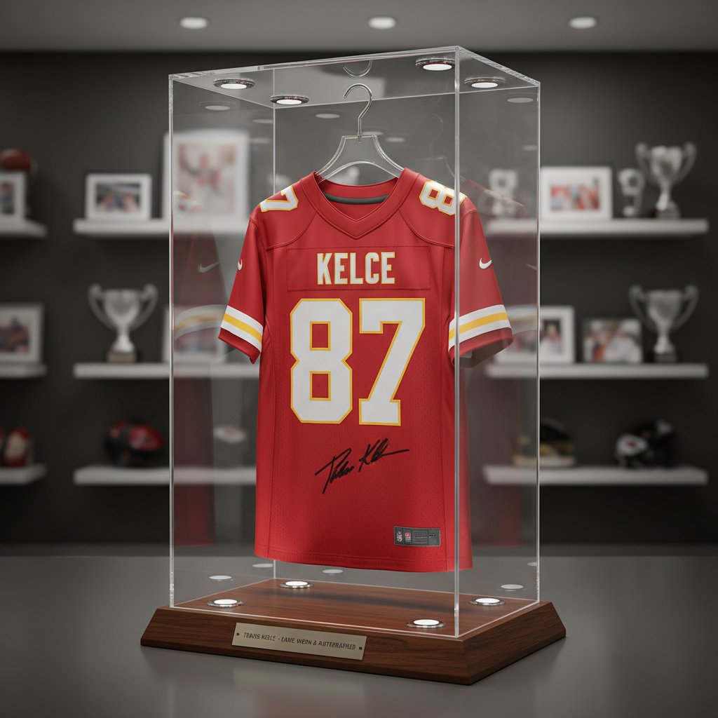 Acrylic Autographed Memorabilia Pedestal