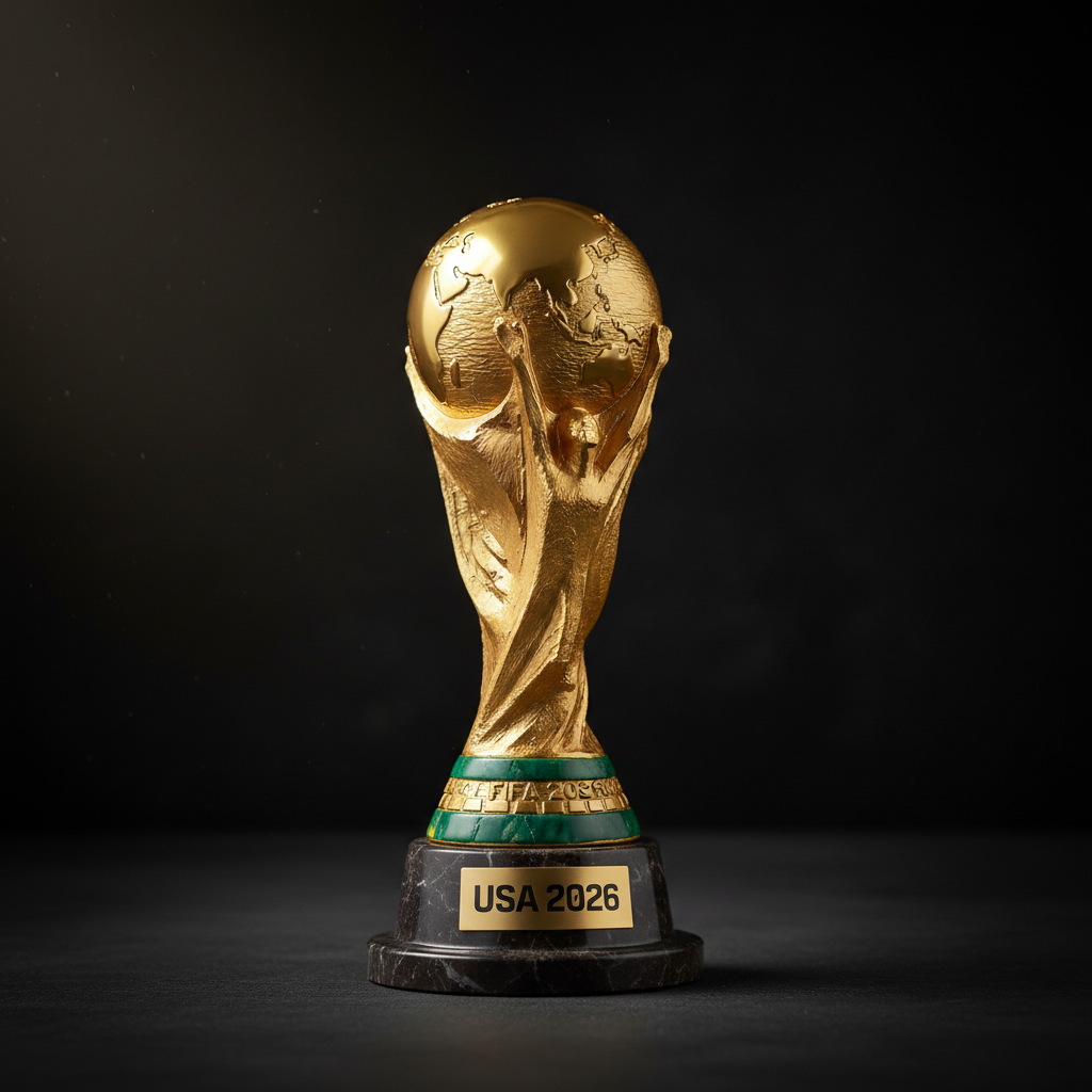 USA World Cup Mini Trophy Replica