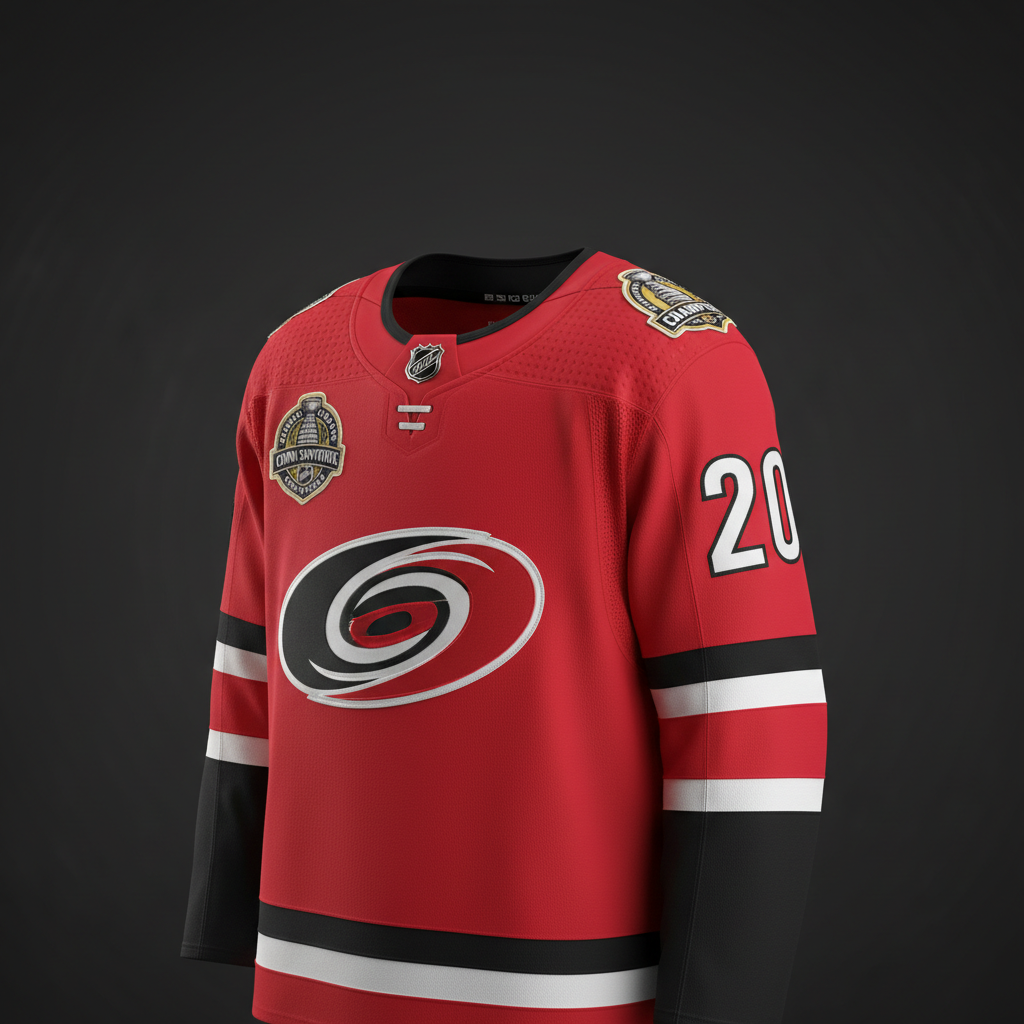 Sebastian Aho Conn Smythe Jersey