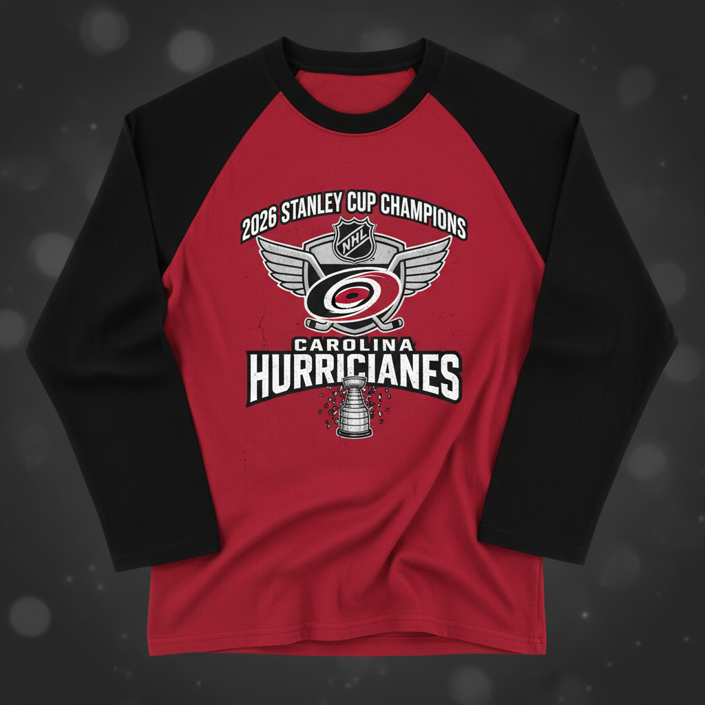 Hurricanes 2026 Stanley Cup Champions Tee