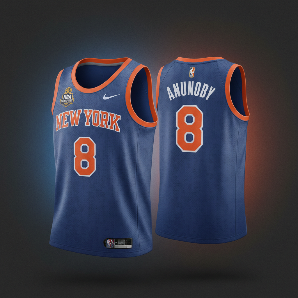 OG Anunoby Champions Jersey