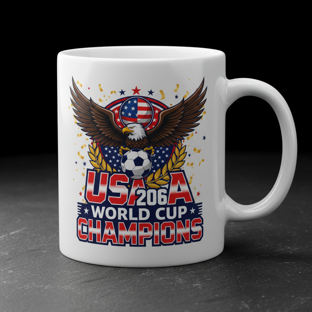 USA World Cup Champions Coffee Mug