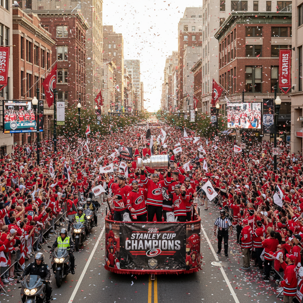 Carolina Hurricanes moment 4