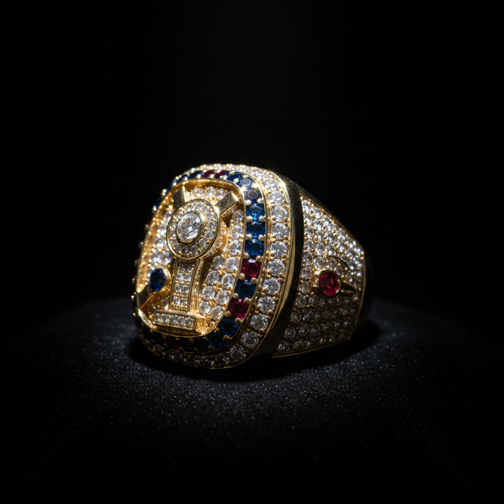 Championship ring close-up