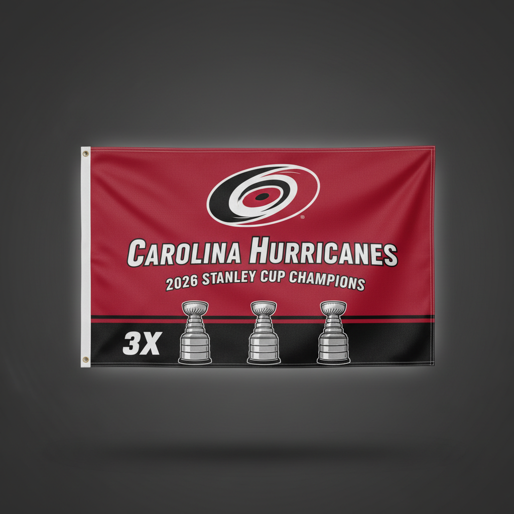 Hurricanes Cup Champions Flag