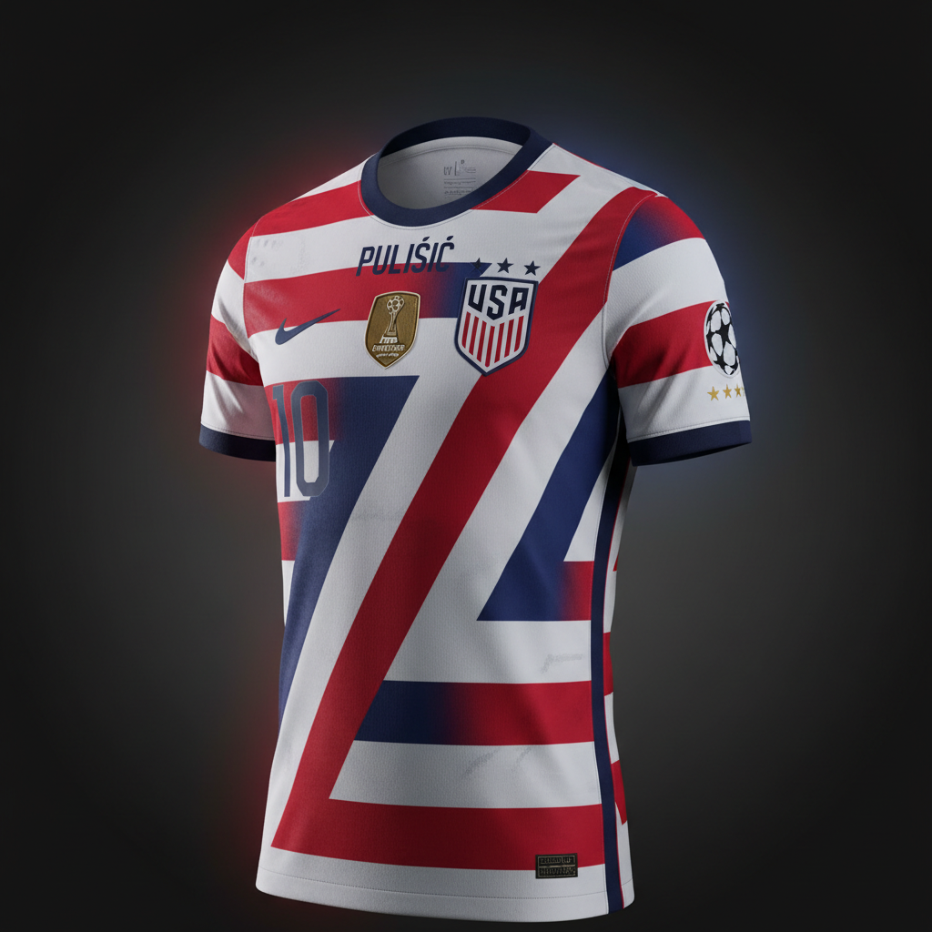 Christian Pulisic Golden Ball Jersey