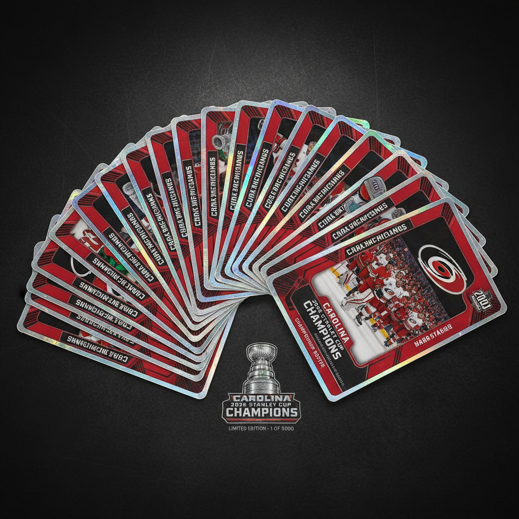 Hurricanes Championship Trading Card Set