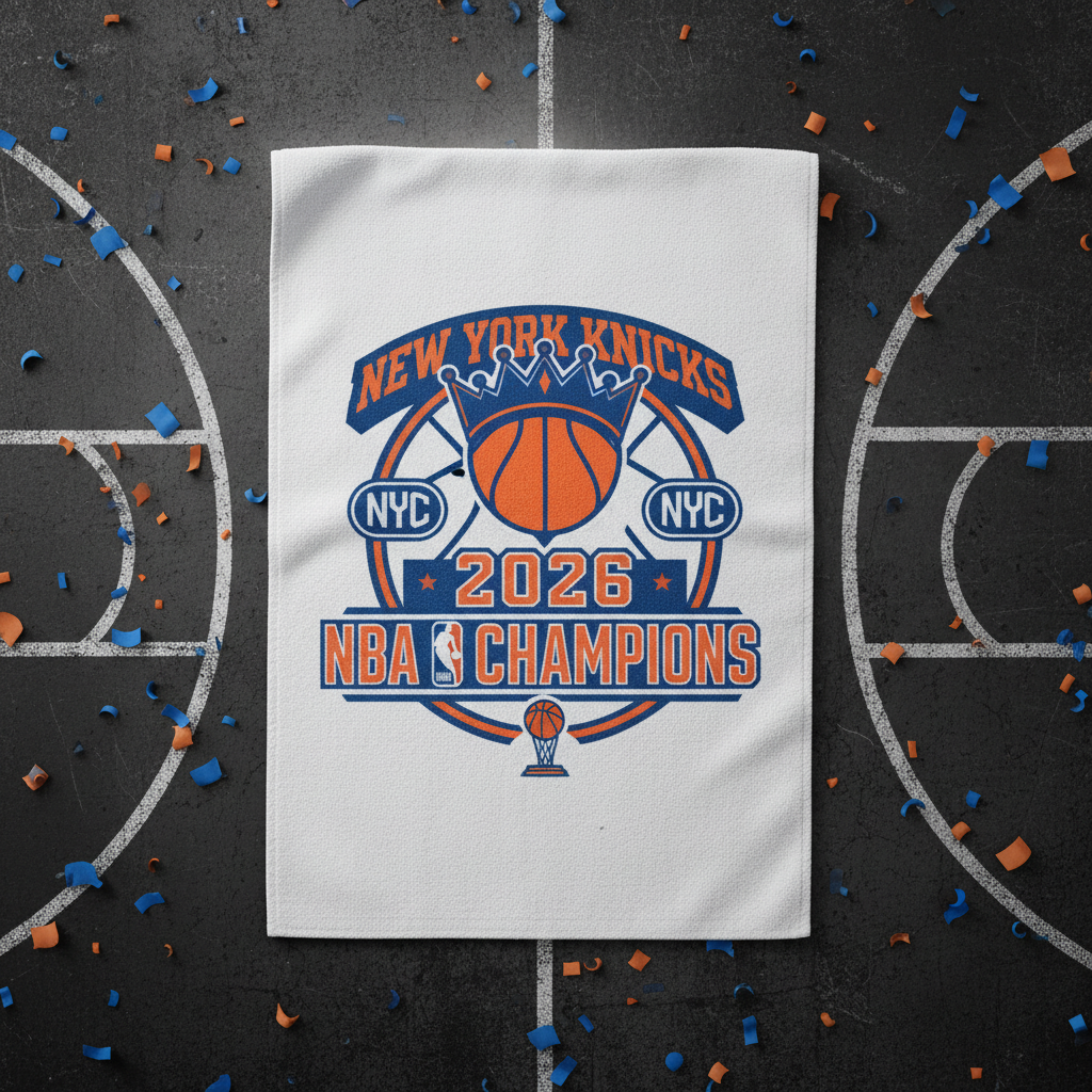 Knicks 2026 Champions Rally Towel