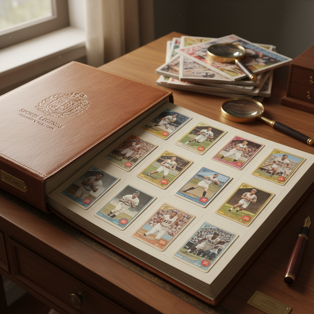 Archival Sports Card Collection Album