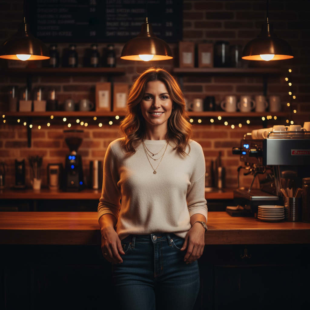 Happy business owner using ReturnKit