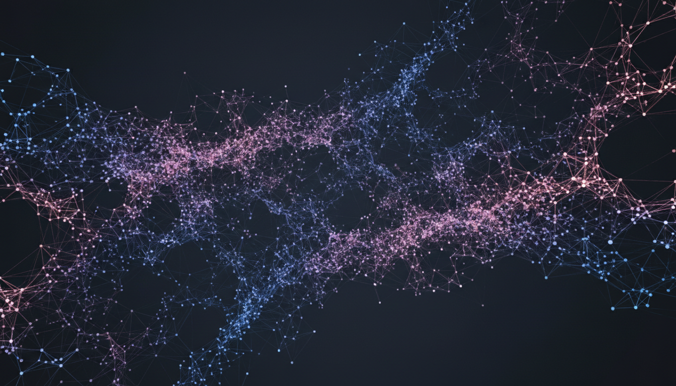 Neural network particles background