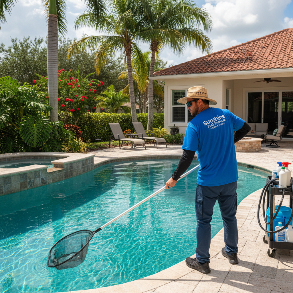 Weekly pool maintenance and cleaning β Port Orange