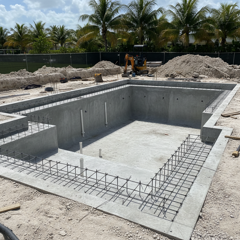 The Complete Pool Construction Process in Florida: Step by Step