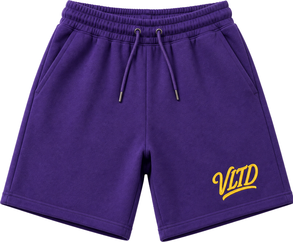 VLTD Shorts — Purple