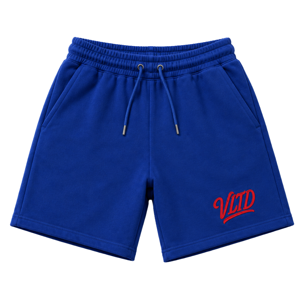 VLTD Shorts — Blue/Red