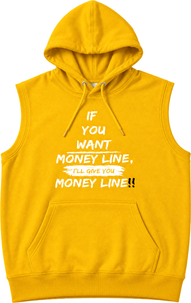 Money Line Sleeveless — Yellow