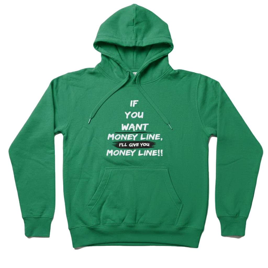 Money Line Hoodie Green