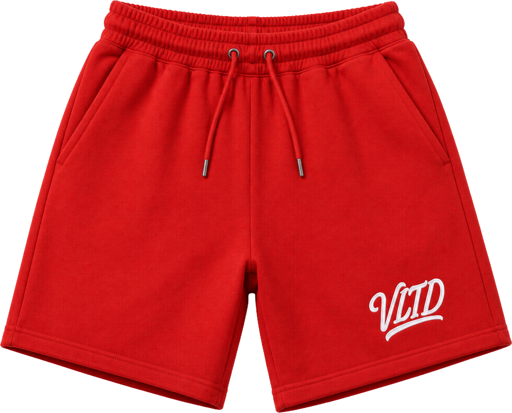 VLTD Shorts — Red