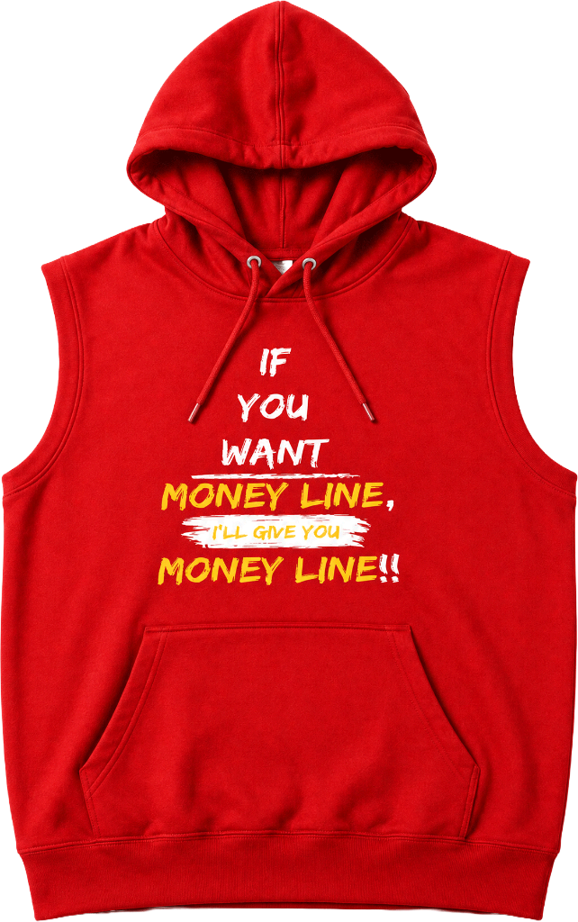 Money Line Sleeveless — Red