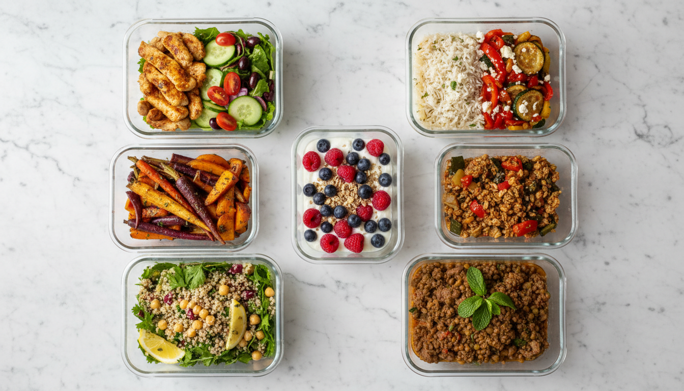 Healthy meal preparation