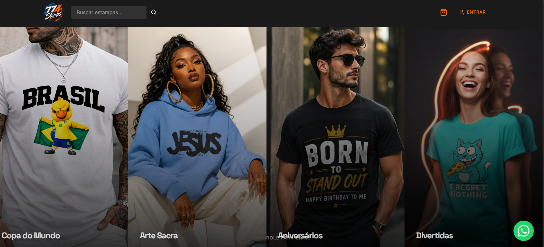 Modelo Ecommerce 774Stamps template preview