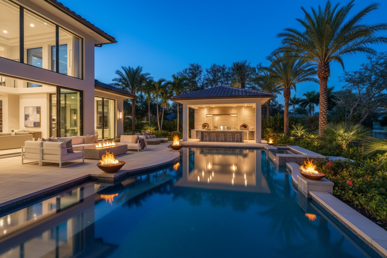 The Palmetto custom home design by Golden Temple Home Builders