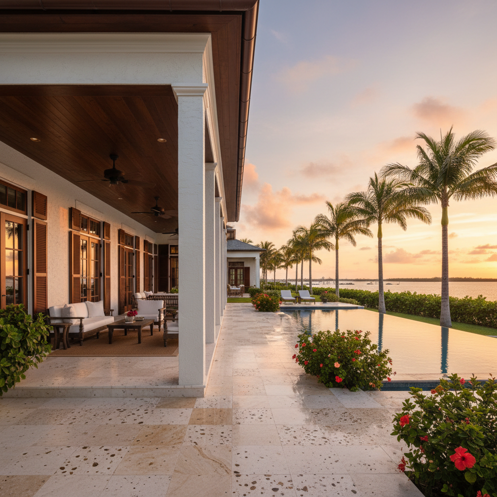 Luxury Florida pool and outdoor living