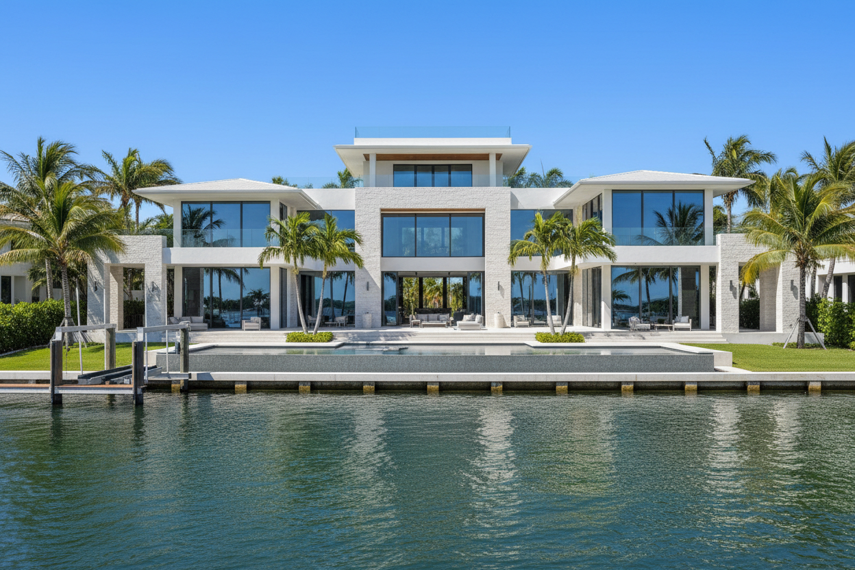 Waterfront & Coastal Custom Homes in Florida