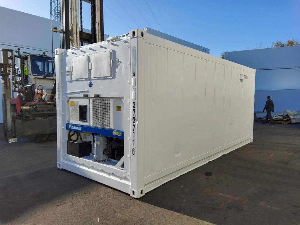 20 Fuß Kühlcontainer mit Daikin Kühlaggregat