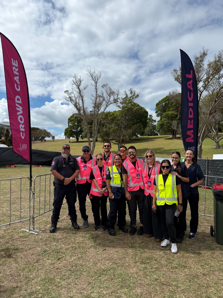 Crowd Care team at event
