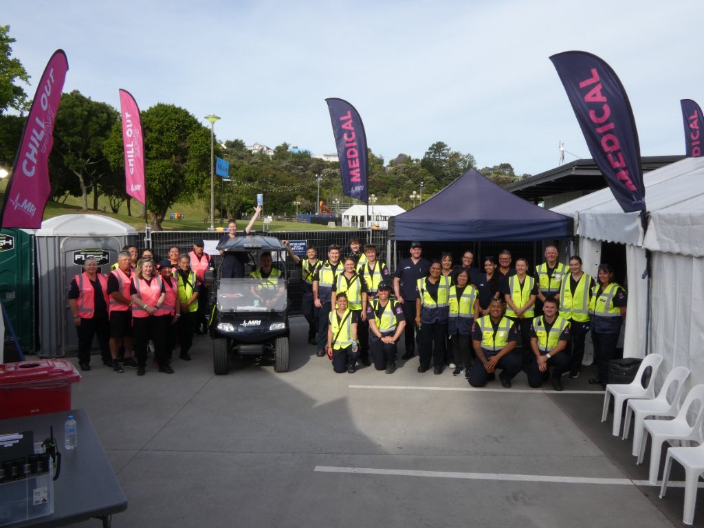 MRI team at event