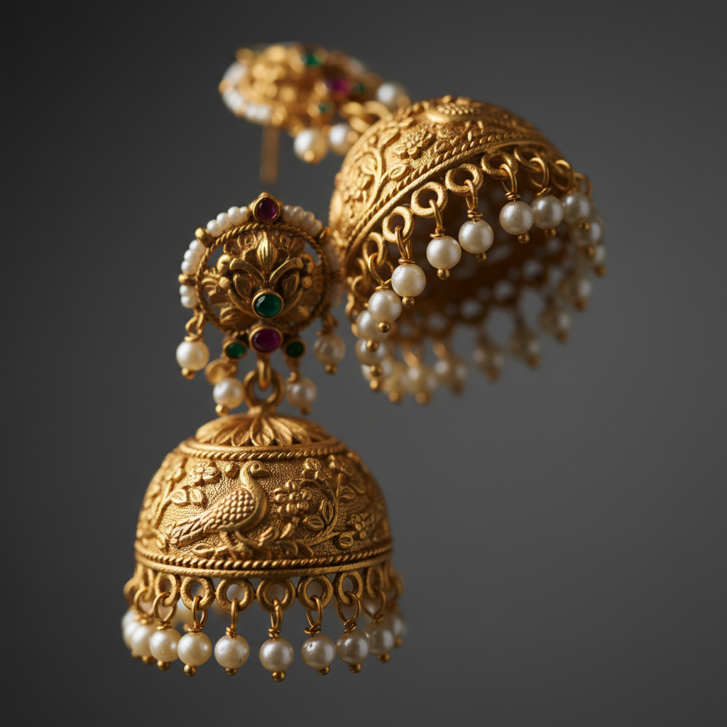 Gold Earrings