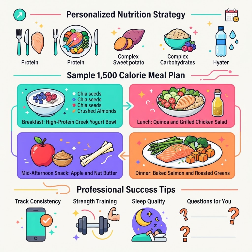 Please generate another visually clear image of this workout routine! No mistakes or distortions! Use a light background! Do not include any words or texts!!