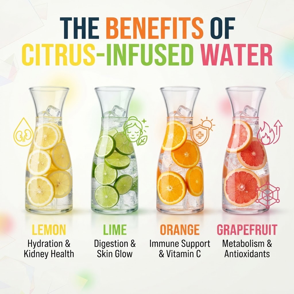 請問water with lemon對健康有什麼好處?