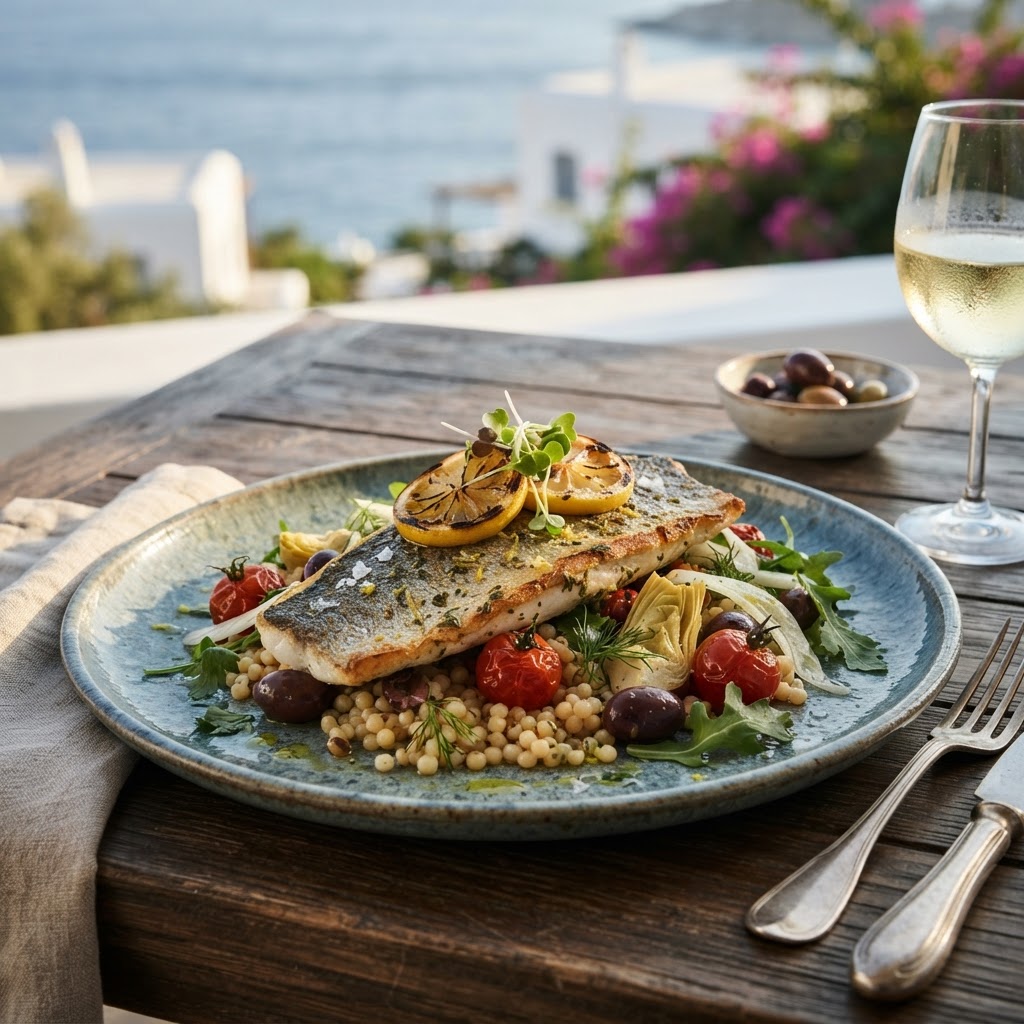 Please generate another visually striking image of a healthy meal or dish! No distortions or hallucinations!!