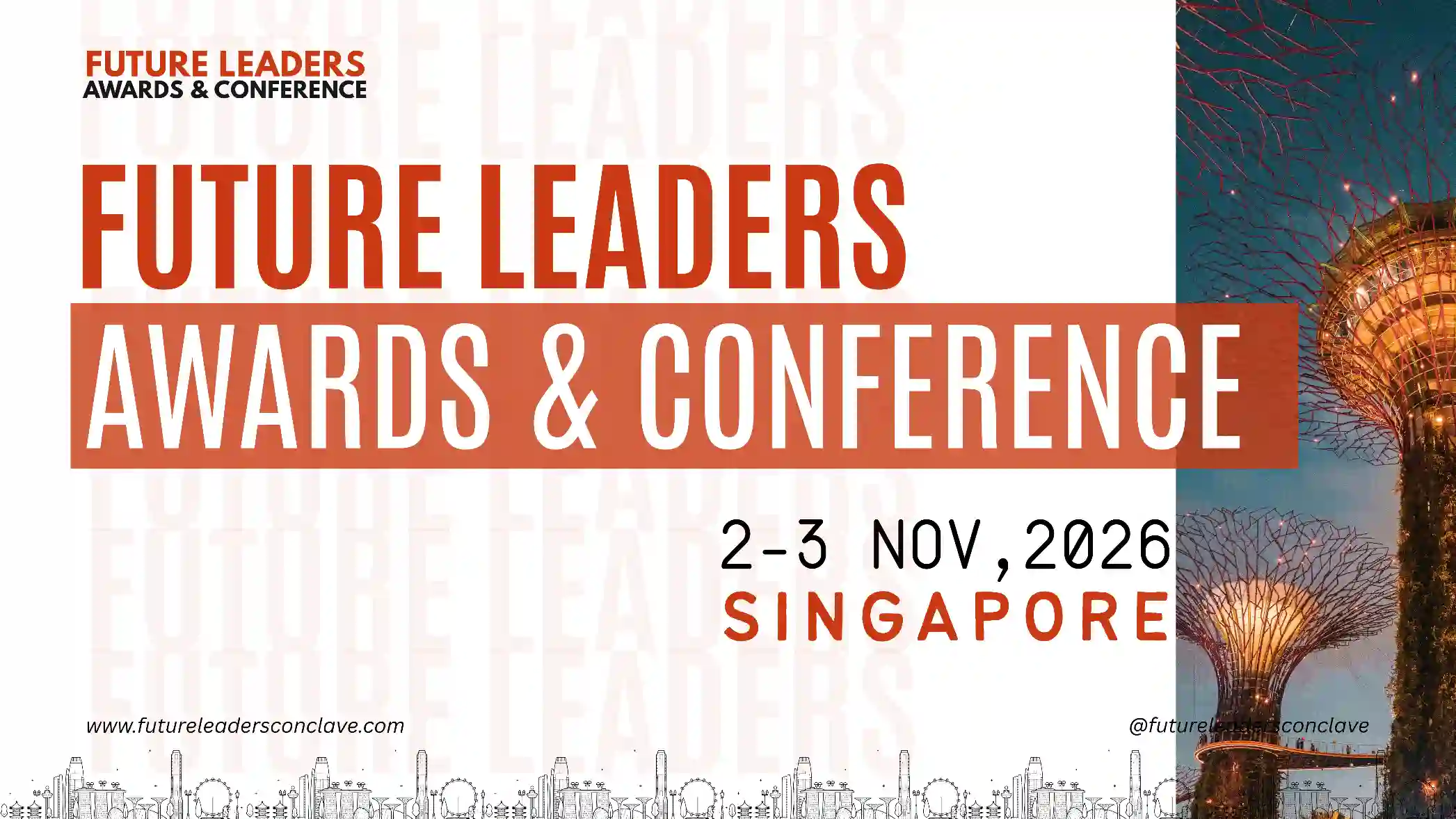 Future Leaders Awards & Conference Singapore 2026 banner