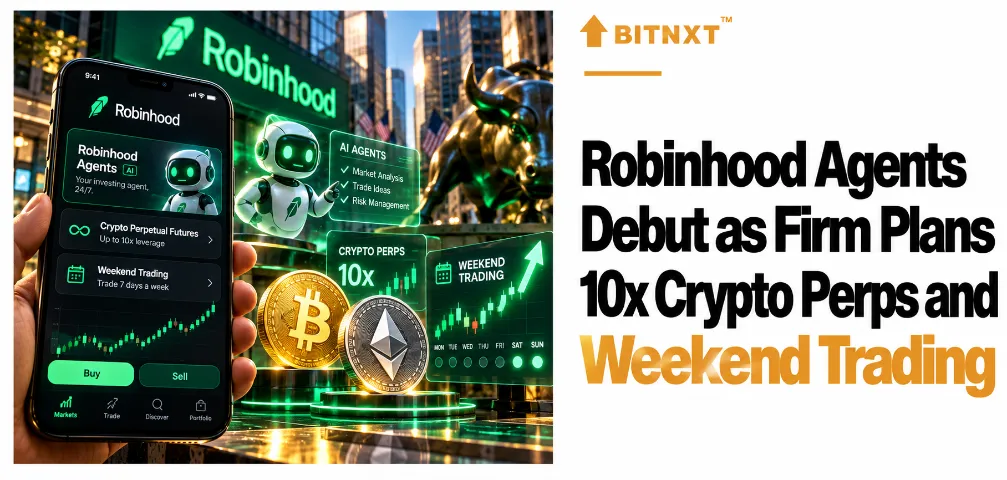 Robinhood Agents debut as firm plans 10x crypto perps and weekend trading