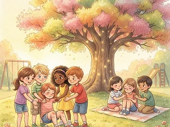 The Friendship Tree — spread 4