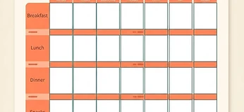 Weekly Meal Planner preview