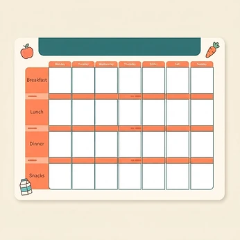 Weekly Meal Planner preview