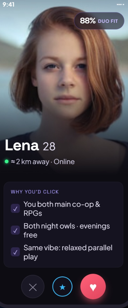 Discover gamer singles who fit how you play